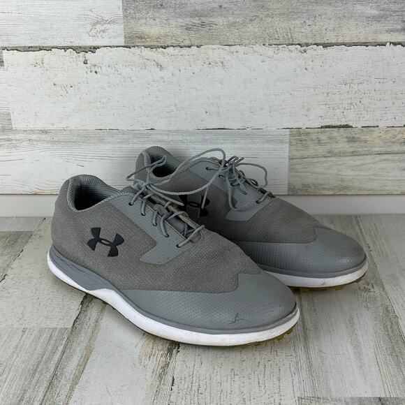 Under Armour mens 11 Knit SL Golf Cleats Spikes 3020991 shoes - Picture 4 of 9